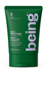 being MAX MOISTURE Moisturizing Conditioner, for Dry Hair or coils, Cocoa Oat Extract 12 fl oz