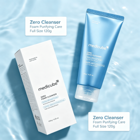 4.23oz Gentle Zero Foam Facial Cleanser, Deep Pore Cleaning Foam Face Wash with Plant Extracts, Refreshing Daily Face Cleanser for All Skin Types