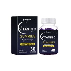 Googeer Melatonin Gummy, Vitamin C Gummy Supplement
