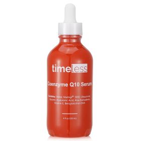 TIMELESS SKIN CARE - Coenzyme Q10 Serum + Matrixyl 3000 + Hyaluronic Acid (box slightly damage) 120ml/4oz