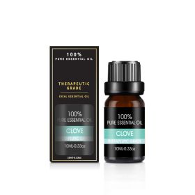 Organic Essential Oils Set Top Sale  Natural Therapeutic Grade Aromatherapy Oil Gift Kit For Diffuser (Option: Clove essential oil)