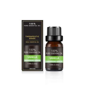 Organic Essential Oils Set Top Sale  Natural Therapeutic Grade Aromatherapy Oil Gift Kit For Diffuser (Option: Vanilla essential oil)