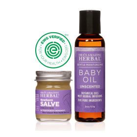 Newborn Salve and Baby Oil Set (size: Travel)